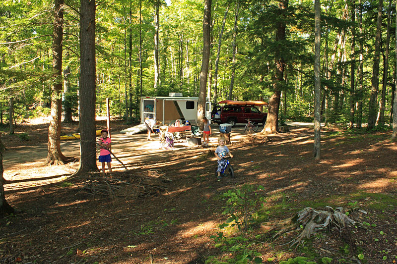 petes lake campsite 2a